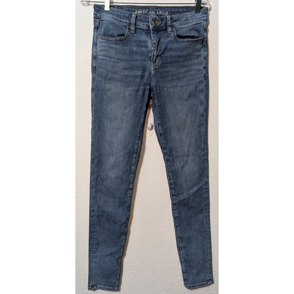 American Eagle Women Hi-Rise Jegging Jeans Size 6 extra Long (31x30) (125)